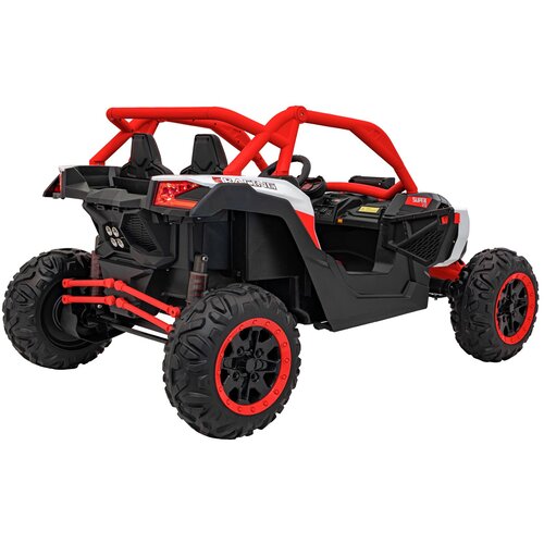 Buggy na akumulator SR SUPER 66 4x4 - dvosjed - crveni Slike