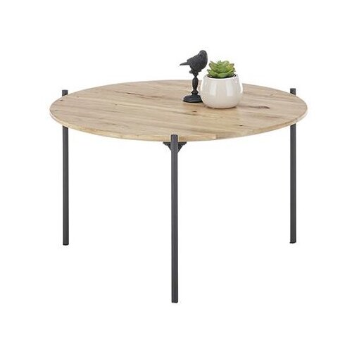Konferencijski stočić AURA prečnika 55 cm hrast/antracit Slike