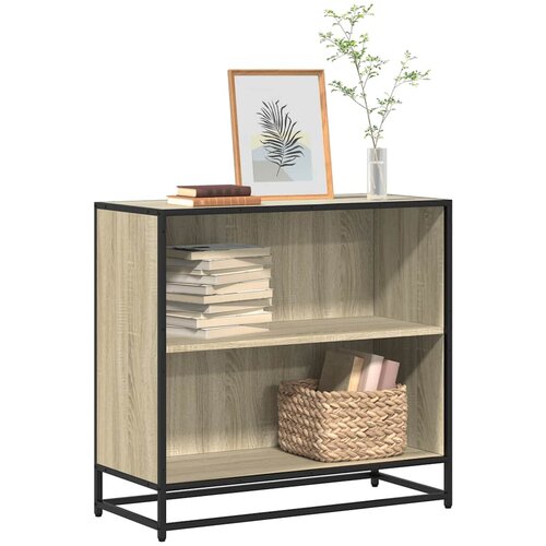 Furnova Knjižna omara sonoma hrast 80,5x35x76 cm inženirski les, (21932915) Cene