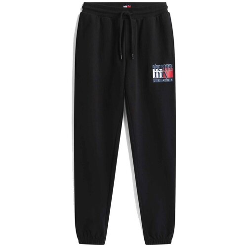 Tommy Jeans TJM SLIM RWB FLAG SWEATP Crna Slike