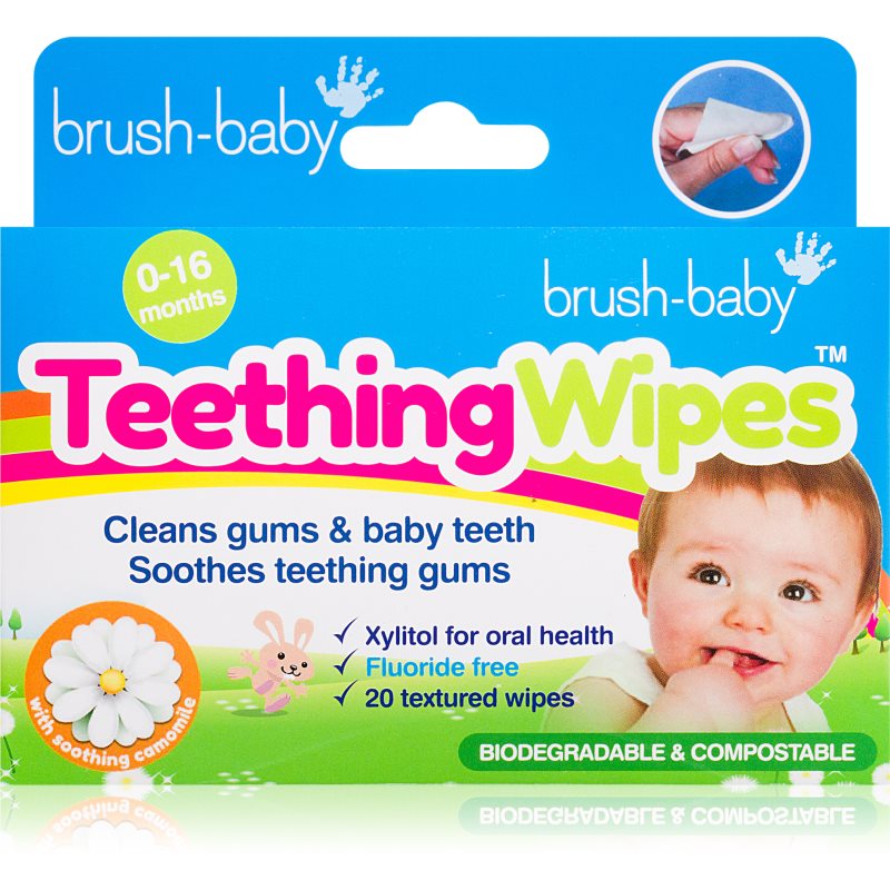 Brush Baby Applemint salvete za zube za djecu 20 kom Cijene