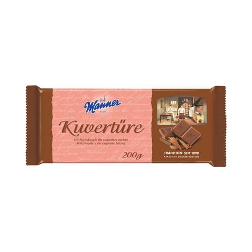 Manner Kuvertura - Mlečna čokolada Cene