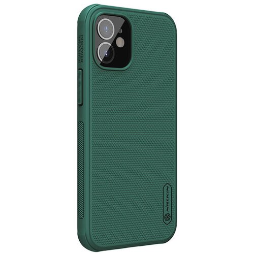 Nillkin Maska za iPhone 12 mini Super Frosted Shield Pro zelena Slike