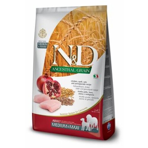 Farmina hrana za pse n&d ag chicken&pom. medium&maxi 2,5kg Cene