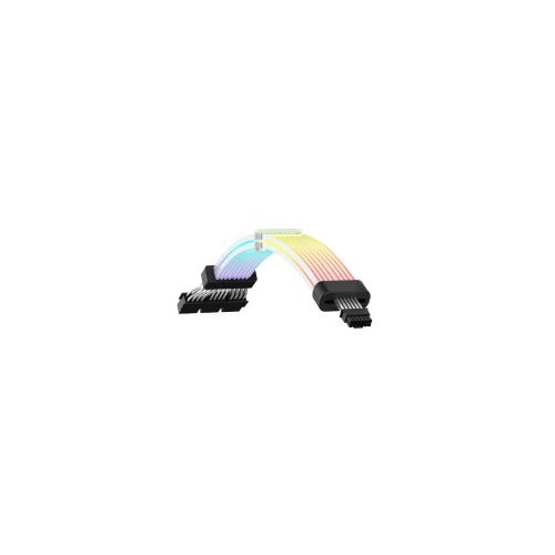 Ryze ARGB Napojni kabl za VGA16pin 3&amp;times;6+2Pin to 12VHPWR Black Slike