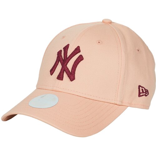 New Era Kape s &amp;scaron;iltom FEMALE METALLIC LOGO 9FORTY&amp;reg; NEW YORK YANKEES PRS Rožnata Slike