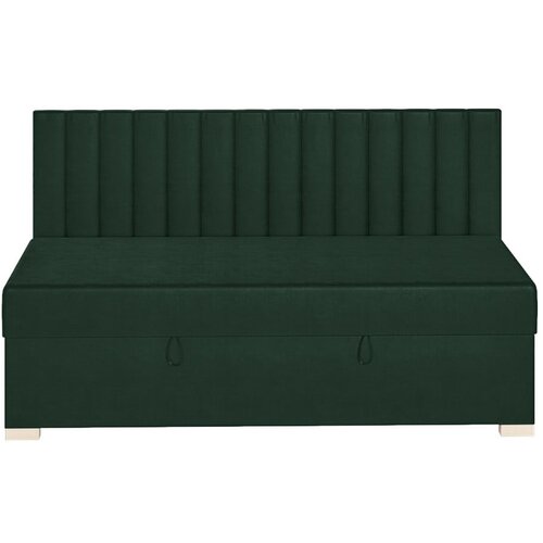 Ghado Tamno zeleni dječji krevet s prostorom za odlaganje i madracem 90x200 cm Chill - Slike