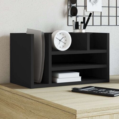  Organizator za pisalno mizo črn 44,5x24x25 cm, (21413916) Cene