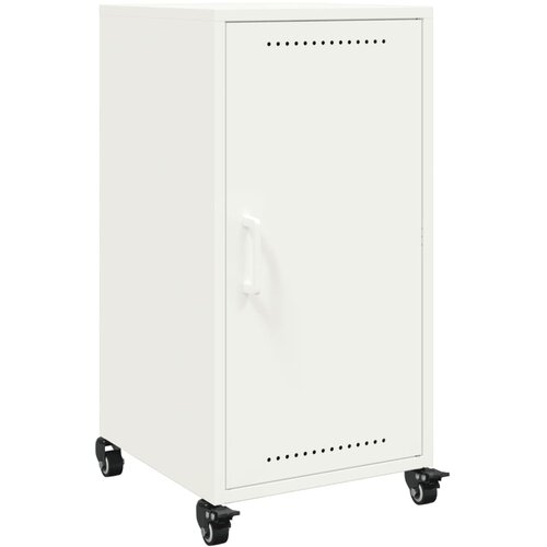 Maison Chic Komoda - Predalnik bela 36x39x72 cm jeklo, (21715700) Slike