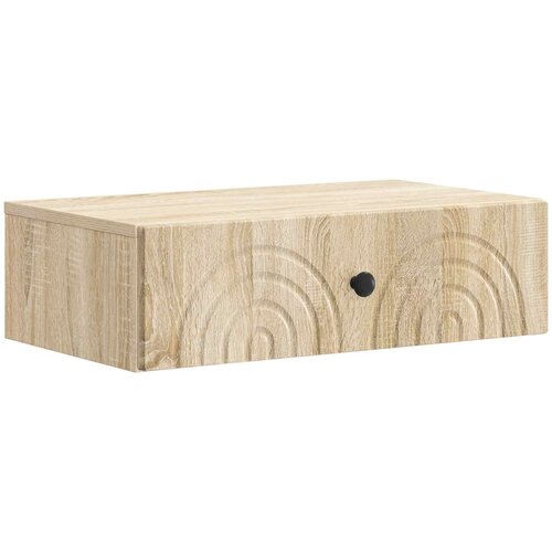 Stolna montirana na zid Hrast sonoma 59 x 34,5 x 17 cm Cene