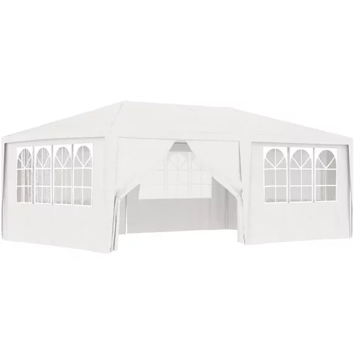  Profesionalni šator za zabave 4 x 6 m bijeli 90 g/m²