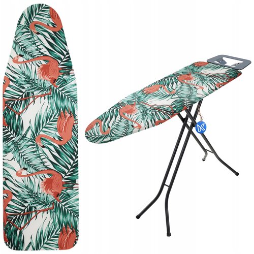 KADAX Prevleka za likalno desko 148x52 cm Raztegljiva podloga Flamingosi, (5000351387) Cene