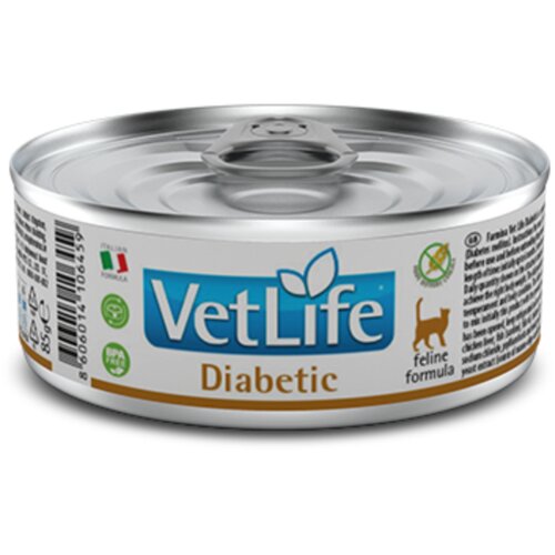 Vet Life Medicinska hrana za mačke ND Cat Diabetic, 85 g Slike