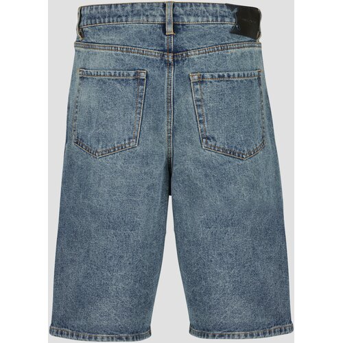 Daily Paper Kratke hlače &amp;amp; Bermuda COMPACT SHIELD EMBROIDERY DENIM SHORTS Modra Slike