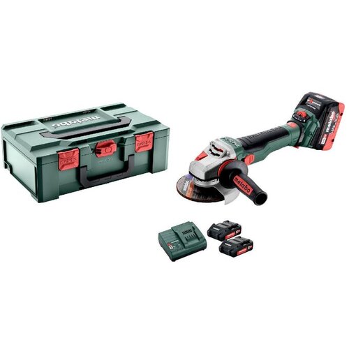 Metabo MET 601731660 akumulatorska ugaona brusilica, sa 2x5.5Ah baterije i punjačem Slike