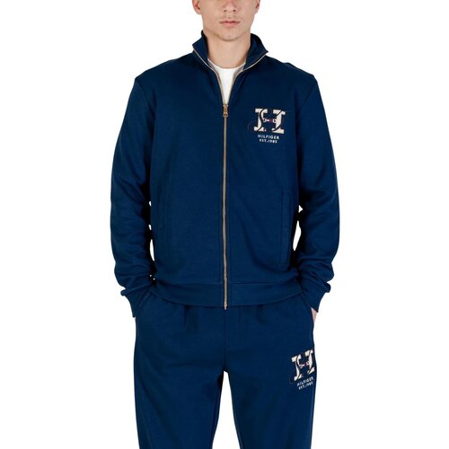 Tommy Hilfiger Puloverji DIWALI ZIP THRU STAN MW0MW39584 Modra Cene
