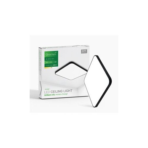  Plafonjera LED 36W 4000K 48x48 cm Green Tech Slike