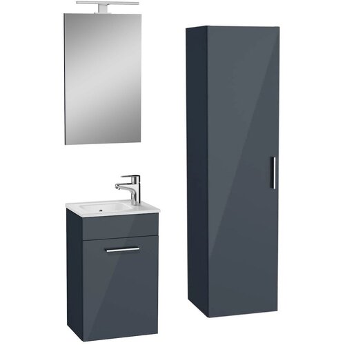 Vitra MIASET40ASET Mia 39 x 61 x 28 cm kopalniški sestav s stransko omarico Cene