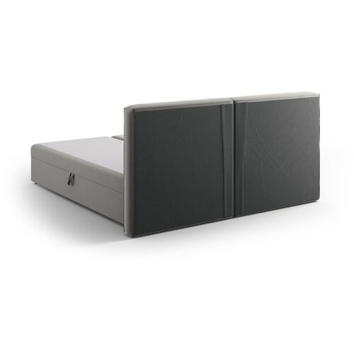 Cosmopolitan Design Siva boxspring postelja s prostorom za shranjevanje 160x200 cm Arendal &amp;ndash; Slike