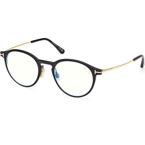 Tom Ford Mu&amp;scaron;ki okvir za dioptrijske naočare Blue block 0FT6088-B 251, Crni Slike