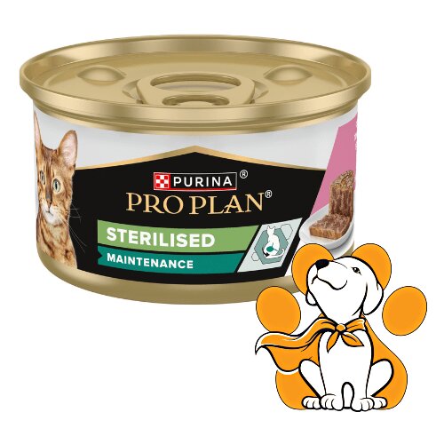 Purina Pro Plan Adult Cat Sterilised Maintenance Salmon&Tuna 85g, Vlažna Hrana Cene