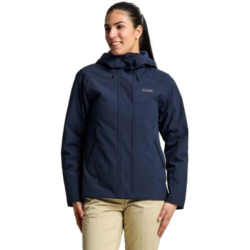 Slam Jakne Act Ws Hooded Ins Jacket Modra Slike