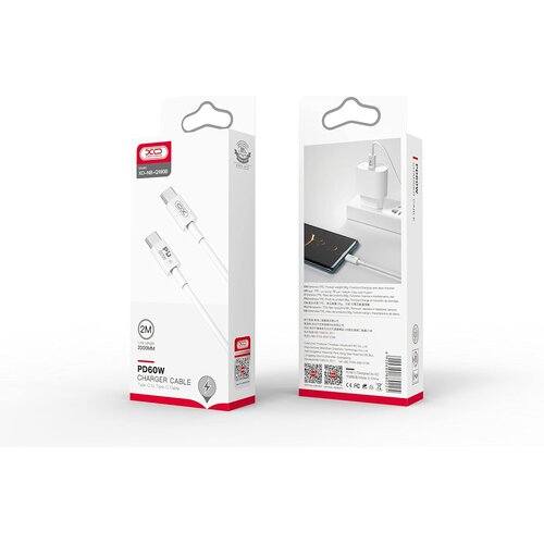 XO - NB-Q190B Kabl Type-C to Type-C 60W 2M Bela Cene