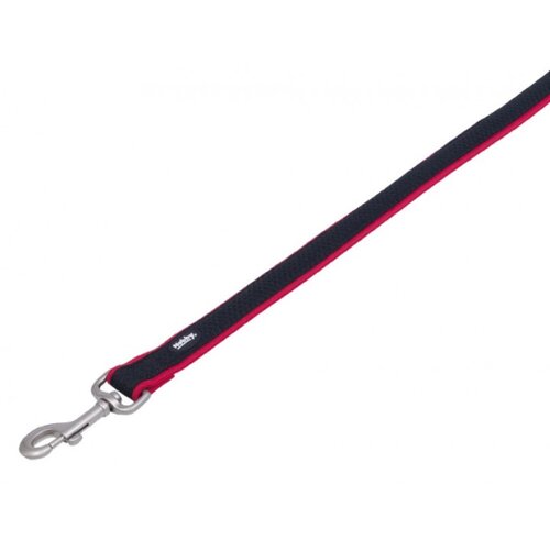 Nobby preno mesh povodec &amp;ndash; rdeč - 120 cm 25 mm Slike
