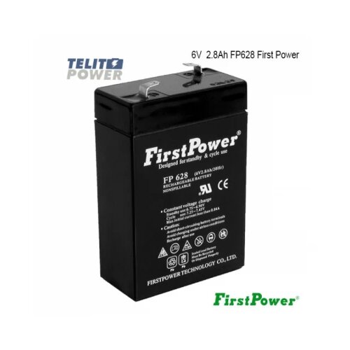 FirstPower 6V 2.8Ah FP628 FIRSTPOWER terminal T1 Cene