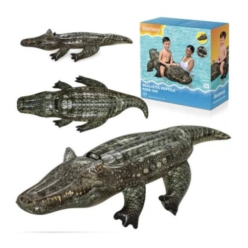Bestway DUSEK 41478 REPTILE RIDE ON 193X94 3+ BW Slike