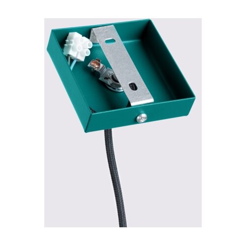 Brilagi - LED luster na sajli CRESTO 1xGU10/10W/230V tirkizna Slike