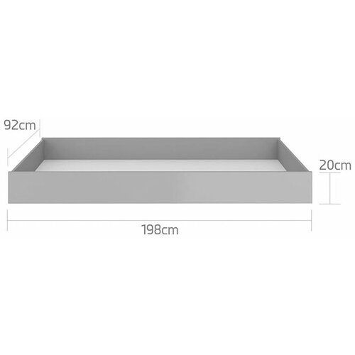 BELLAMY Pinette/Lotta ladica 90x200 cm, grey Cijene