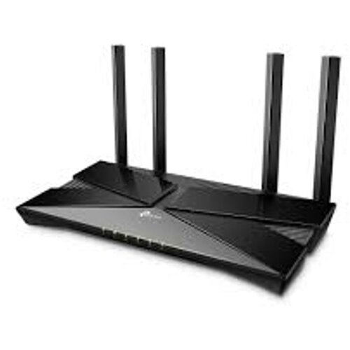 Tp-link AX3000 Dual-Band Wi-Fi 6 RouterSPEED: 574 Mbps at 2.4 GHz + 2402 Mbps at 5 GHz SPEC: 4&times; Antennas, 1&times; Gigabit WAN Port + 4&times; Gigabit LAN Ports, 1024-QAM, OFDMA, HE160FEATURE: Tether App, WPA3, Access Point Mode, IPv6 Supported, IPTV, Beamforming, S Cijene