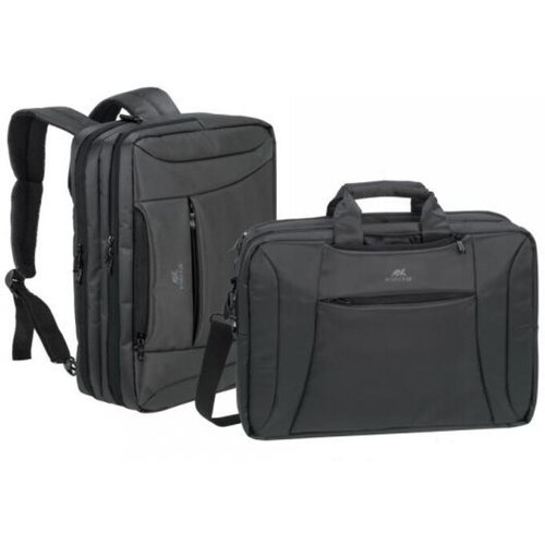 Rivacase Carbon Black promjenjiva torba/ruksak za laptop 16'' 8290 Cijene