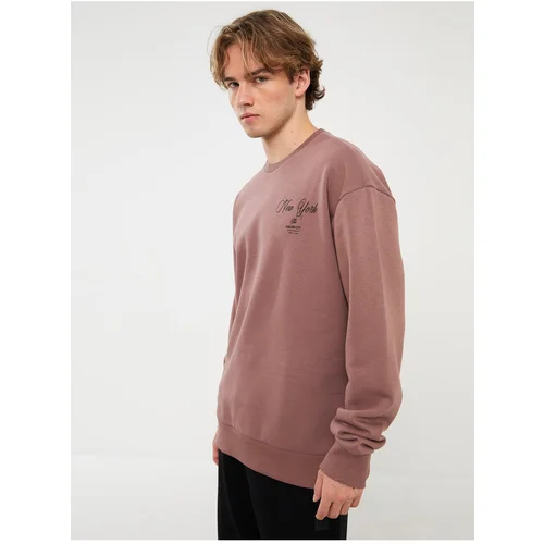 LC Waikiki Men's Crew Neck Long Sleeve Printed Sweatshirt.