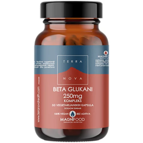 Terranova Beta glukani kompleks 250 mg, kapsule