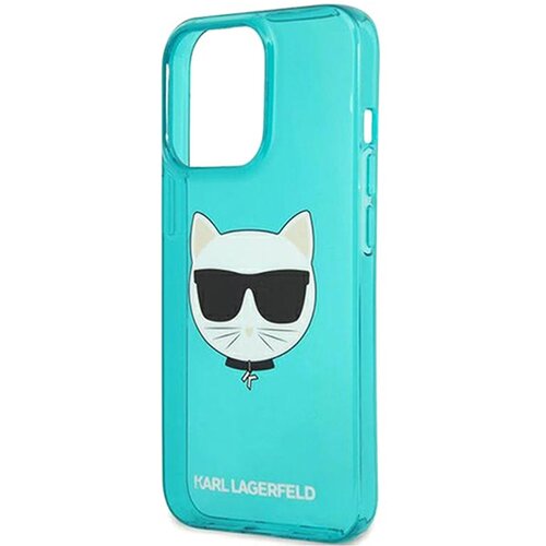 Karl Lagerfeld CHOUPETTE HEAD MASKICA ZA IPHONE 13 PRO FLUO BLUE Slike