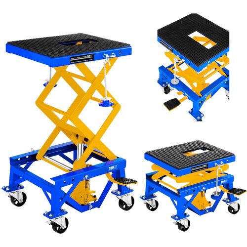 MSW MHB-135-PRO Motorcycle Lift - Mobile Platform Lift for Motorcycles Up to 135kg, (21738998) Cene