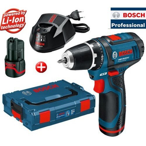 Bosch akumulatorska bušilica-odvrtač Professional GSR 12V-15 L-BOXX Slike
