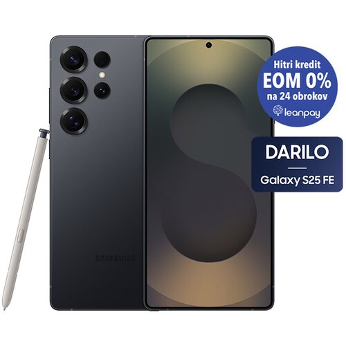 Samsung pametni telefon galaxy S25 ultra 12/256GB-Modro črna (SM-S938BAKDEUE) Slike