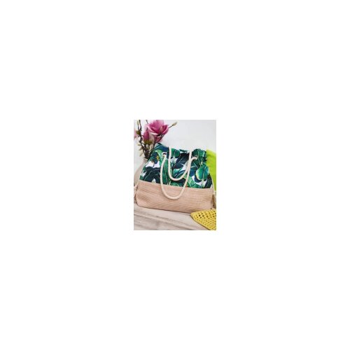 ženska torba sa cvetnim detaljima - zelena Slike