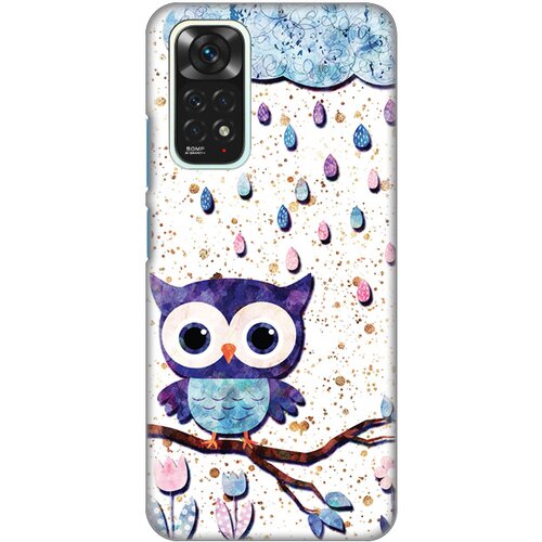  Silikonska maska za Xiaomi Redmi Note 11/Note 11S Owl Print Skin šarena Cene