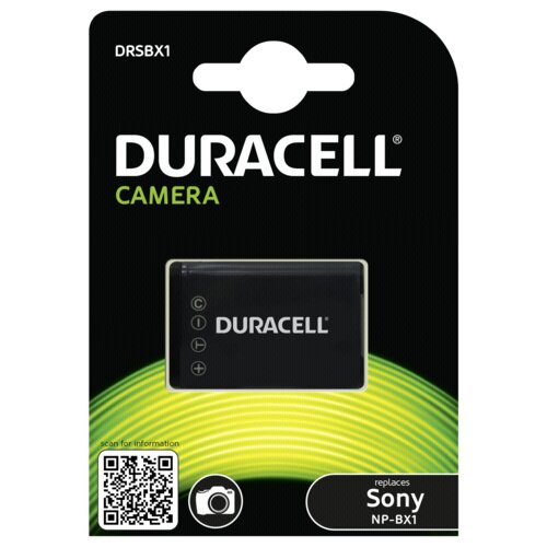 Duracell Li-Ion Akku 1090 mAh for Sony NP-BX1 Slike