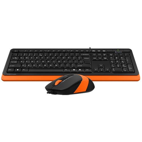 A4Tech F1010 fstyler usb us narandžasta tastatura + usb narandžasti mi&amp;scaron; Slike