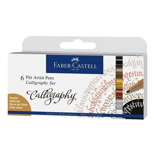 Faber-Castell pitt art set za kaligrafiju 1/6 167506 Slike