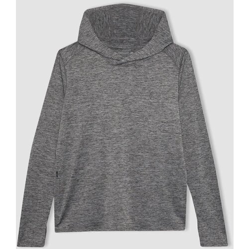 Defacto Fit Slim Fit Hooded Sports Sweatshirt Cene