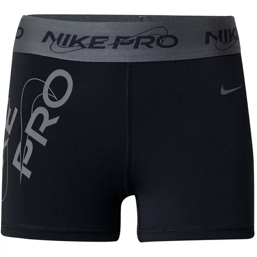 Nike Sportske hlače antracit siva / crna