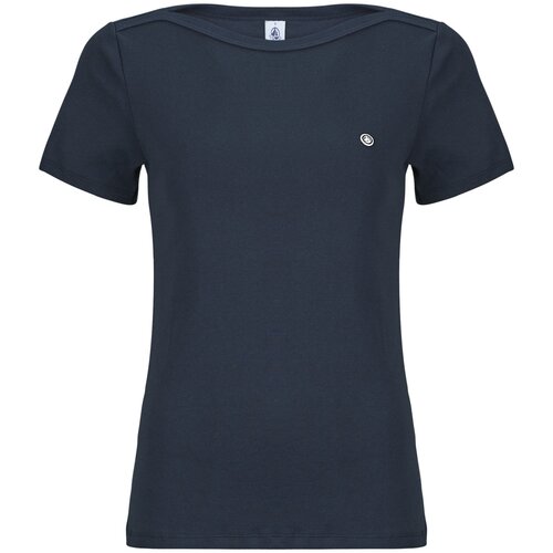 Petit Bateau TEE SHIRT COL AMIRAL Tamno plava Cene