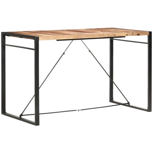  Barski stol od masivnog drva akacije 180 x 90 x 110 cm Slike