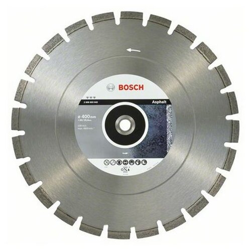 Bosch dijamantska rezna ploča Best for Asphalt 400 x 20/25, 40 x 3, 2 x 12 mm, 2608603642 Cene